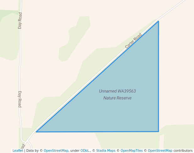walking in Unnamed WA39563 Nature Reserve map in Wubin
