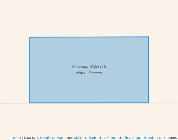 walking in Unnamed WA31916 Nature Reserve map in Carnamah