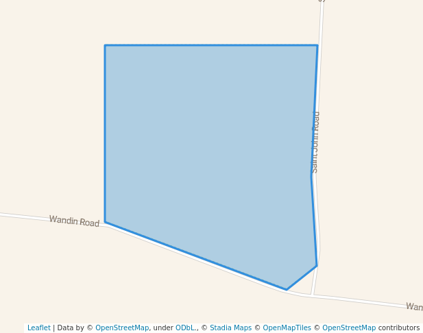 walking in Unnamed WA29078 Nature Reserve map in East Yuna