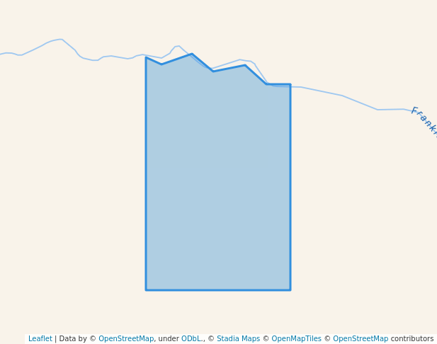 walking in Unnamed WA15214 Nature Reserve map in Frankland River
