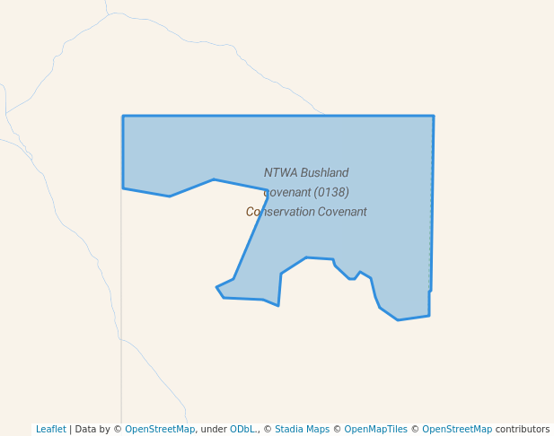 walking in NTWA Bushland covenant (0138) Conservation Covenant map in Mayanup