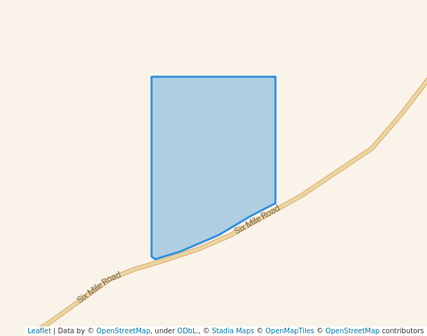 walking in Six Mile Road Nature Reserve map in Mayanup