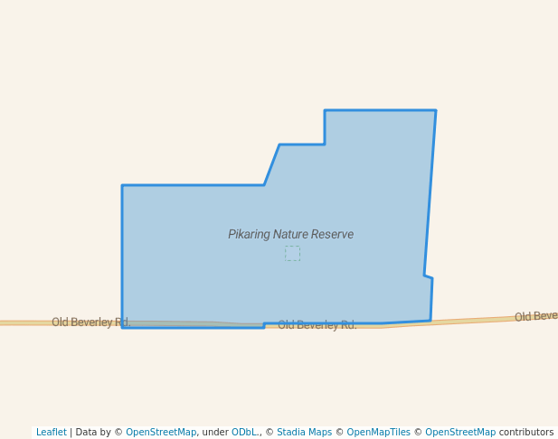 walking in Pikaring Nature Reserve map in Kwolyin