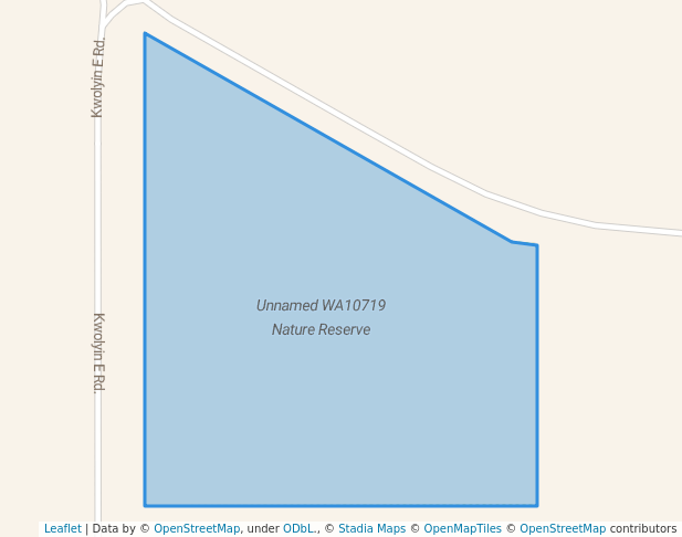 walking in Unnamed WA10719 Nature Reserve map in Kellerberrin