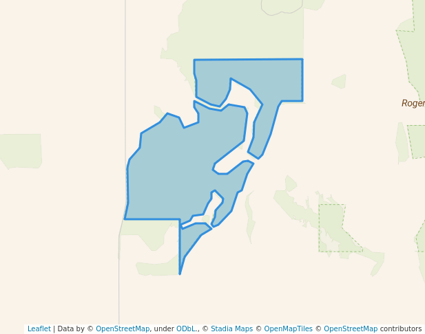 walking in Fowler Gully Nature Reserve map in Lake Hinds