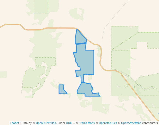 walking in Rogers Nature Reserve map in Lake Hinds