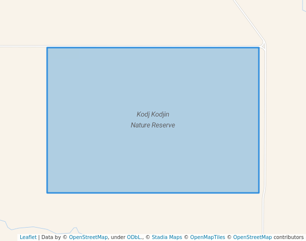 walking in Kodj Kodjin Nature Reserve map in Kellerberrin