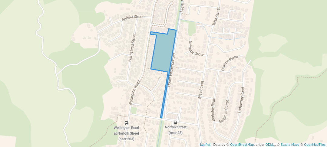 walking in Arakura Park map in Lower Hutt