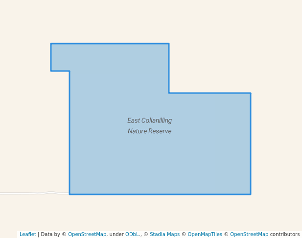 walking in East Collanilling Nature Reserve map in Wagin