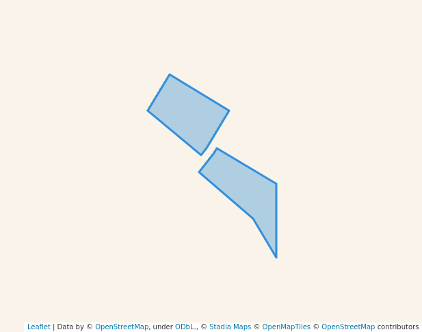 walking in Long Creek Nature Reserve map in West River