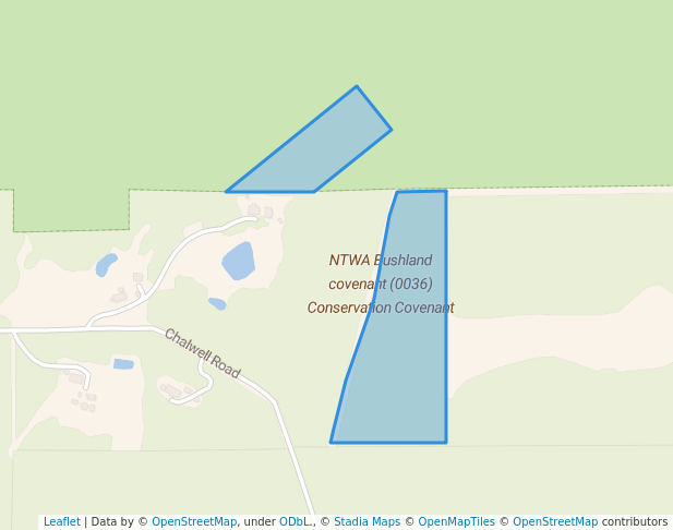 walking in NTWA Bushland covenant (0036) Conservation Covenant map in Nannup