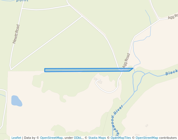walking in Unnamed WA24647 5(1)(h) Reserve map in Nannup