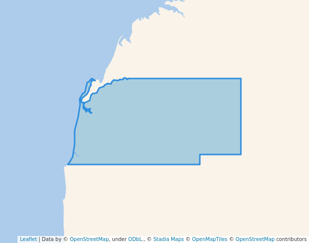 walking in Coulomb Point Nature Reserve map in Broome