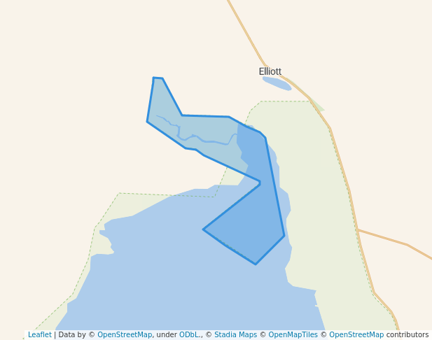 walking in Longreach Waterhole Protected Area Conservation Covenant map in Pamayu