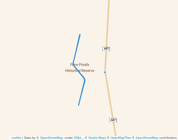 Frew Ponds Historical Reserve in Birdum | Map and Routes