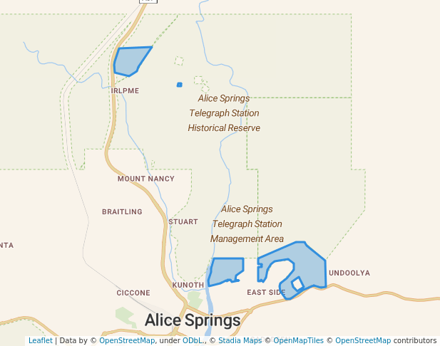 Alice Springs Telegraph Station Management Area