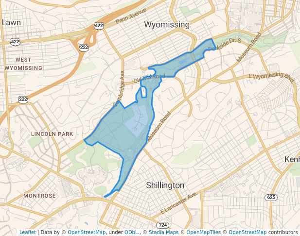 The Wyomissing Parklands