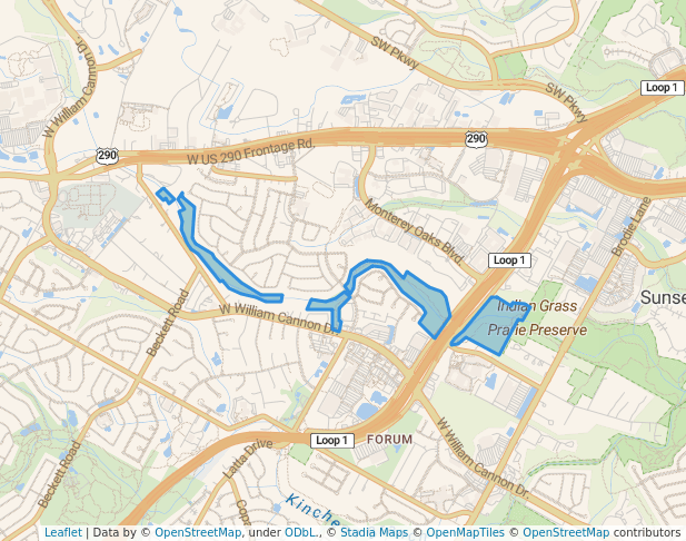 Williamson Creek West Greenbelt