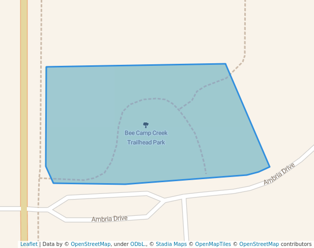 Bee Camp Creek Trailhead Park