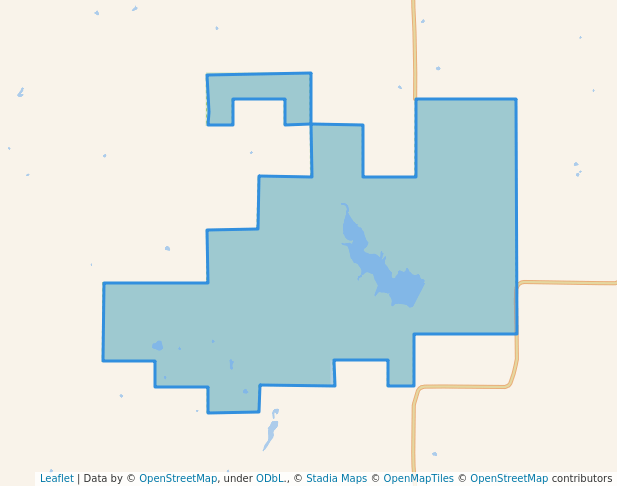 walking in Ellis County State Wildlife Management Area map in Shattuck
