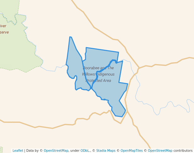 walking in Boorabee and The Willows Indigenous Protected Area map in Wellingrove