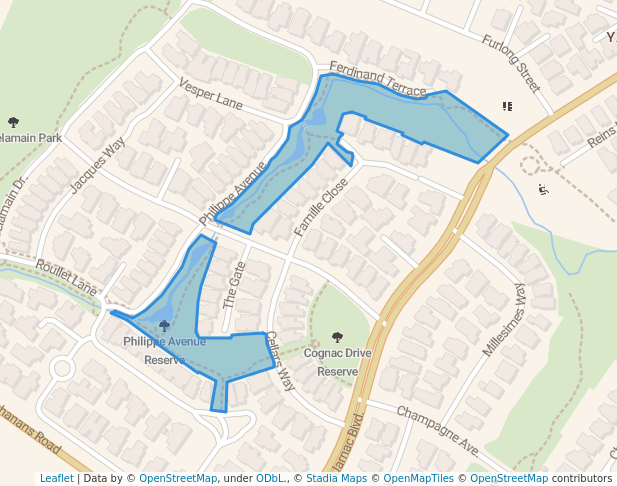 Philippe Avenue Reserve