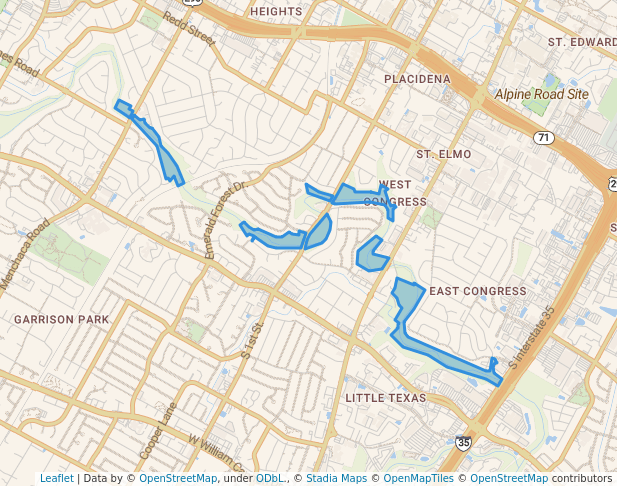 Williamson Creek Central Greenbelt