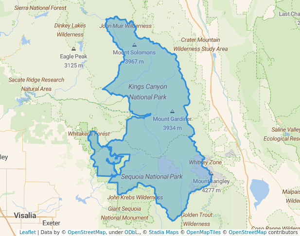 Sequoia-Kings Canyon Wilderness