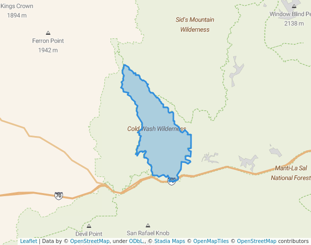 Cold Wash Wilderness
