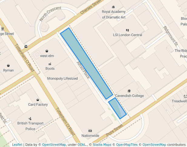 Alfred Place Gardens