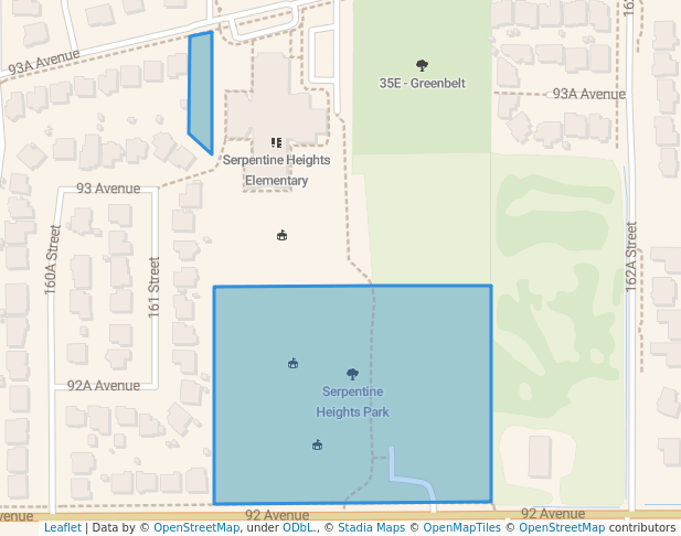 Serpentine Heights Park