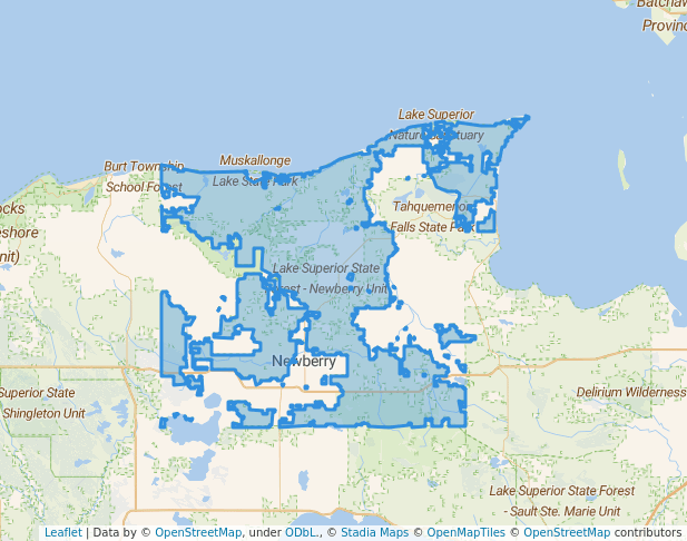 Lake Superior State Forest - Newberry Unit