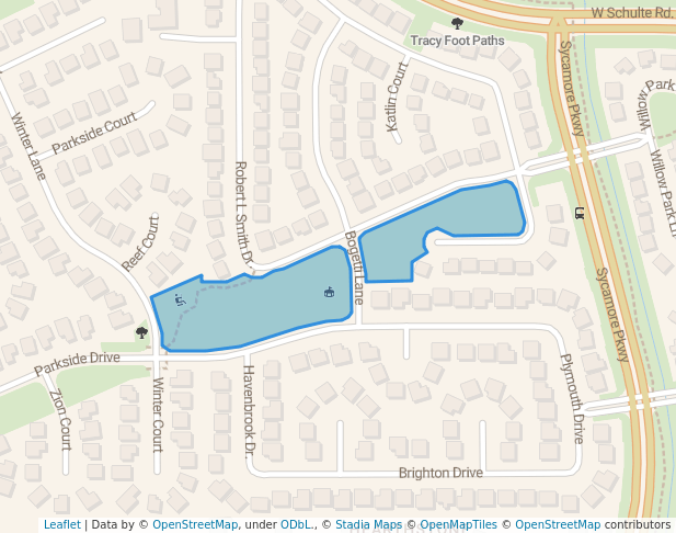 walking in Henry Barboza Park map in Tracy