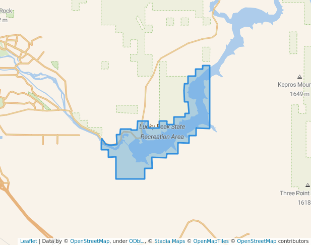 Lucky Peak State Recreation Area