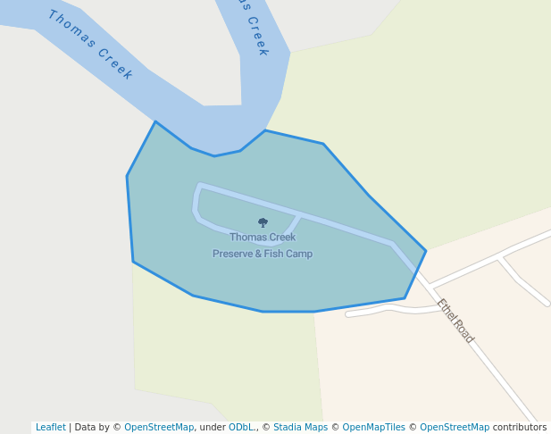 Thomas Creek Preserve & Fish Camp