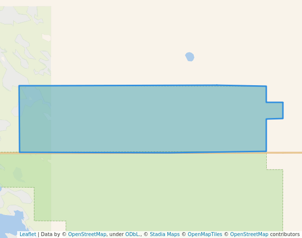 walking in Mantagao Lake Wildlife Management Area map in KOOSTATAK