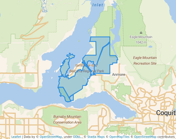 təmtəmíxʷtən/Belcarra Regional Park