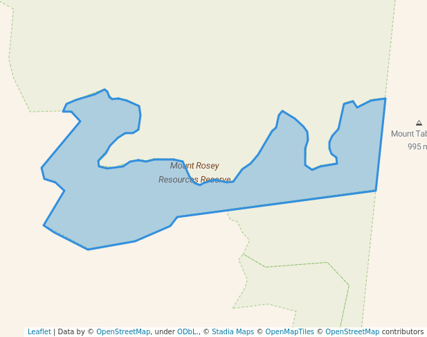 walking in Mount Rosey Resources Reserve map in Deeral