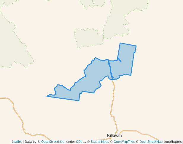 walking in Mudlo National Park map in Mudlo
