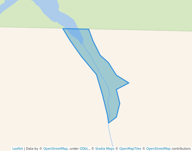 walking in Lake Ahquabi State Park map in Indianola