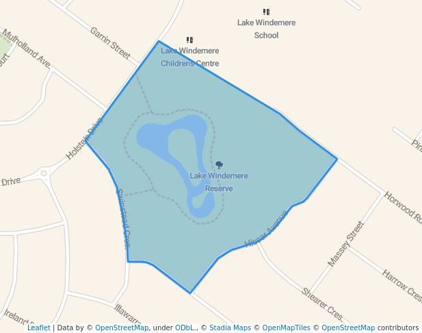 Lake Windemere Reserve