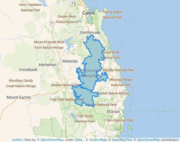 Wooroonooran National Park