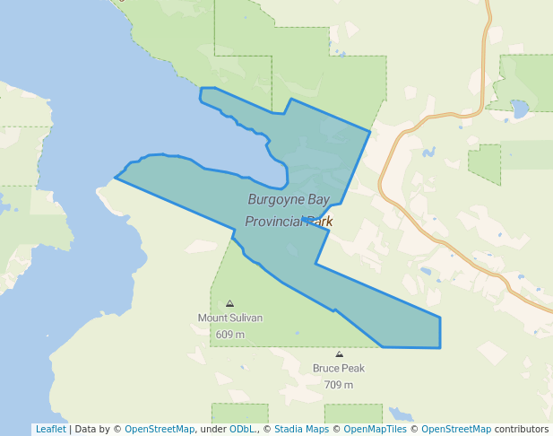 Burgoyne Bay Provincial Park