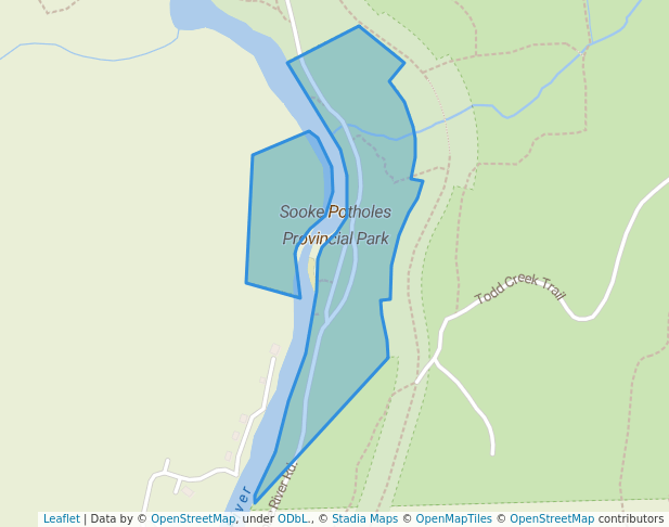 Sooke Potholes Provincial Park