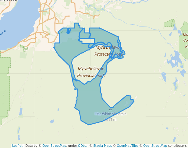 Myra-Bellevue Provincial Park