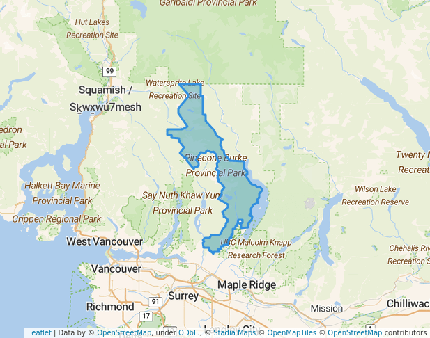 Pinecone Burke Provincial Park