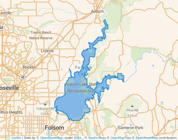 Folsom Lake State Recreation Area