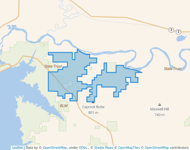 walking in BLM map in Nashua