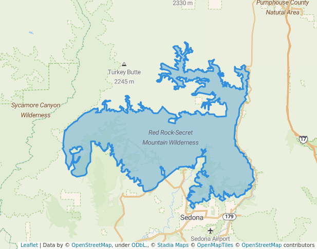 Red Rock-Secret Mountain Wilderness