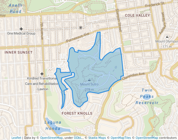 Mount Sutro Open Space Reserve